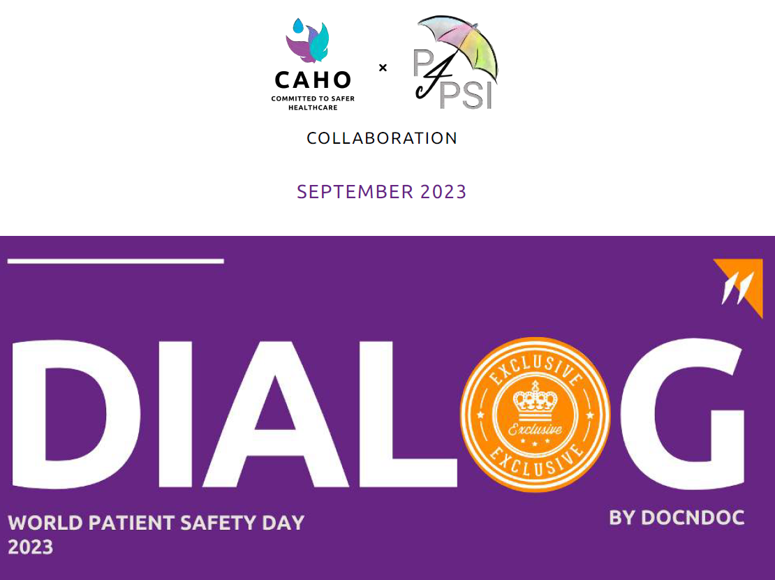 DIALOG - WORLD PATIENT SAFETY DAY 2023